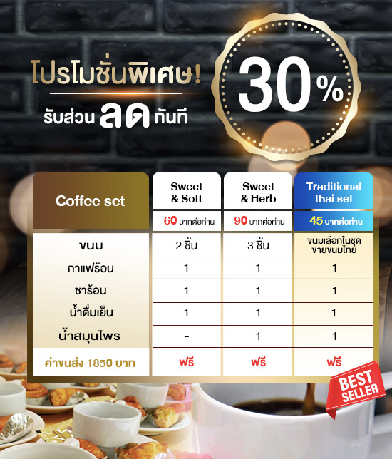 โปรโมชั่นคอฟฟี่เบรค 1 โปรโมชั่นคอฟฟี่เบรค